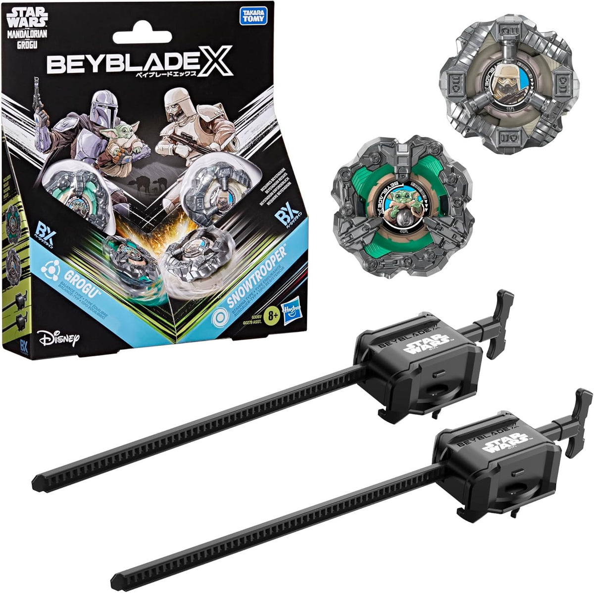 BEYBLADE-X - STARTER PACK - STAR WARS GROGU VS SNOW TROOPER