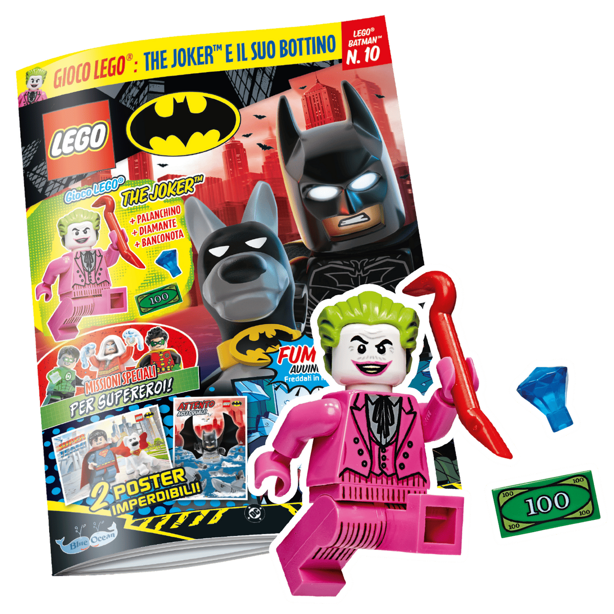 #Dupplicato#LEGO BATMAN N.10 - GIOCO LEGO: THE JOKER