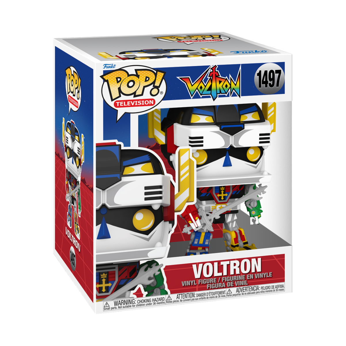 VOLTRON - POP FUNKO DELUXE VINYL FIGURE 1497 VOLTRON(RETRO) 15CM