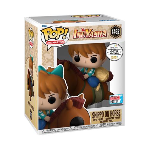 INUYASHA - POP FUNKO SUPER VINYL FIGURE 1462 SHIPPO ON HORSE GA EXCL