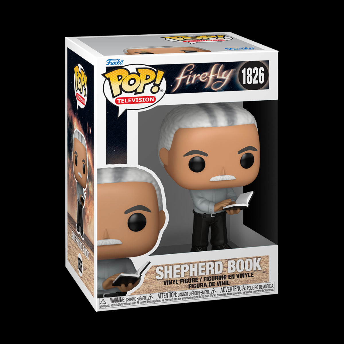 FIREFLY S2 - POP FUNKO VINYL FIGURE 1826 SHEPHERD BOOK REGULAR 9CM