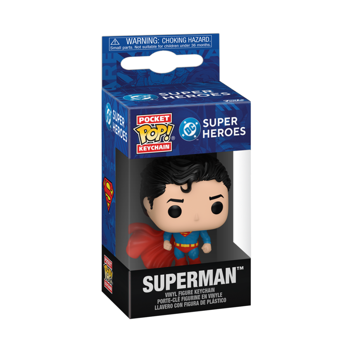 DC COMICS - KEYCHAIN - SUPERMAN 4CM