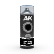 AK1009 - SPRAY - FINE PRIMER BLACK - 400 ML