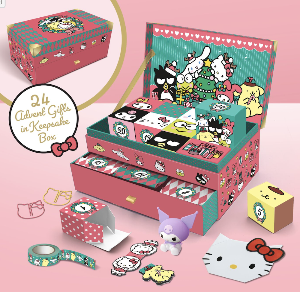 PP15340HKF - HELLO KITTY KEEPSAKE BOX ADVENT CALENDAR
