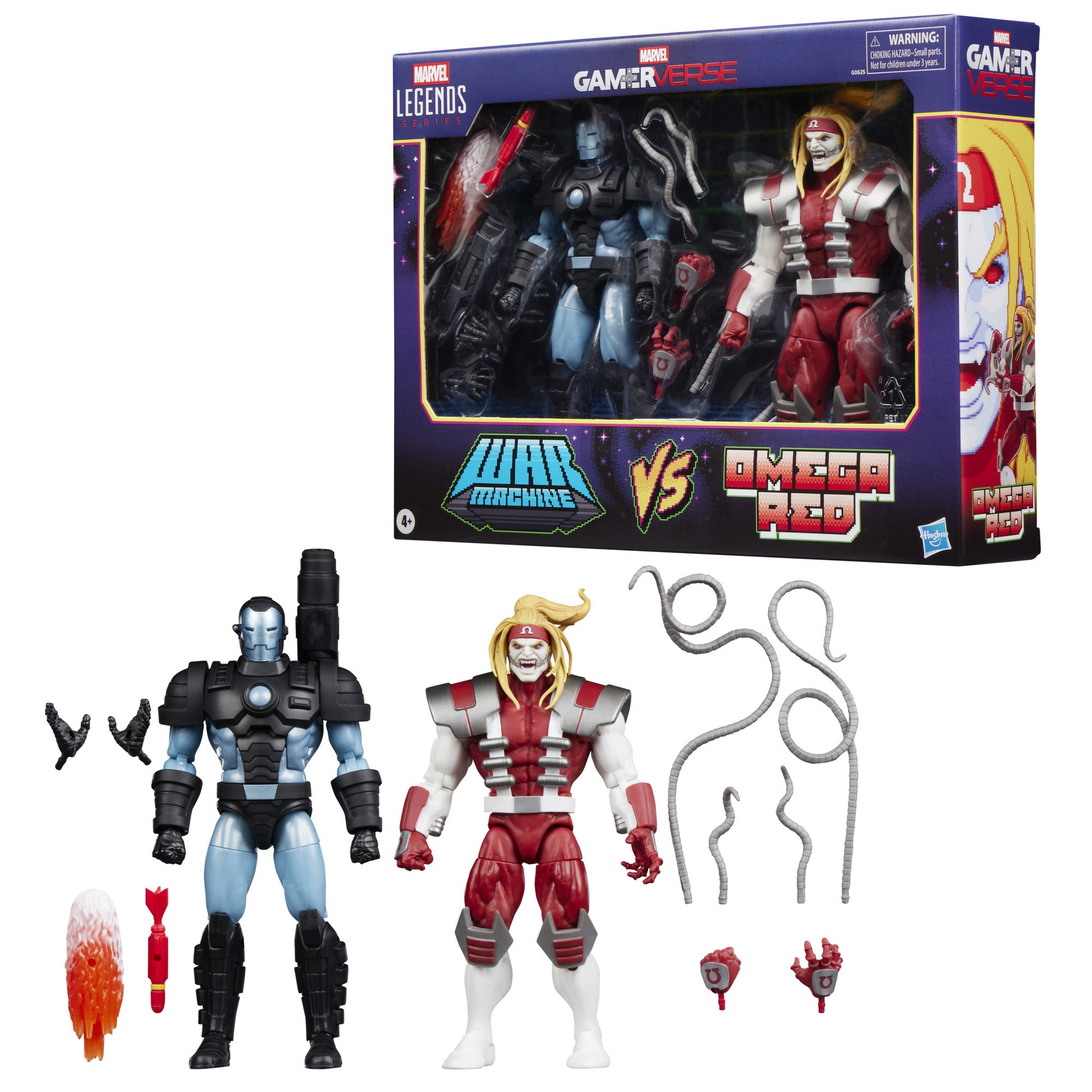 MARVEL CLASSIC LEGENDS - WARMACHINE VS. OMEGA RED - ACTION FIGURE 15CM