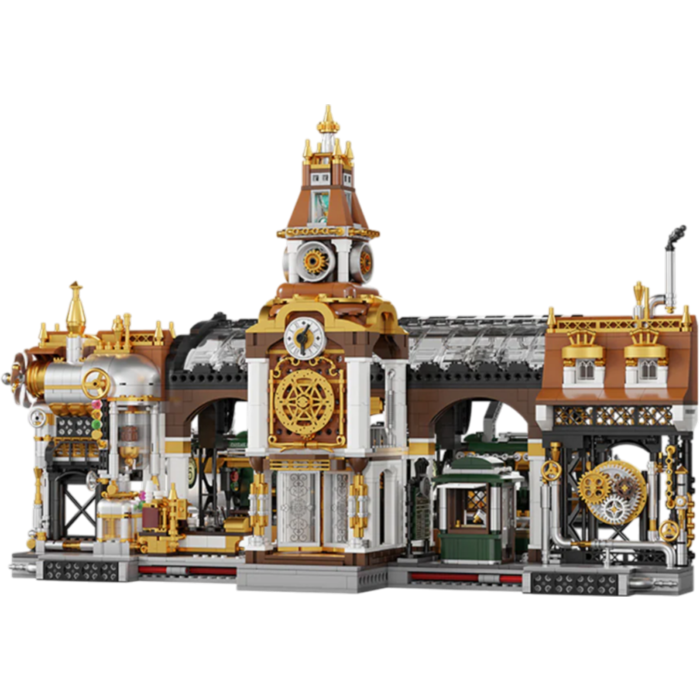 PAN85007 - STEAMPUNK - STEAMPUNK TRAIN STATION