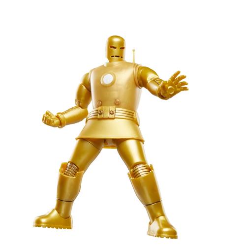 MARVEL LEGENDS - MARVEL CLASSIC - IRON MAN (MODEL 01- GOLD) - ACTION FIGURE 15CM