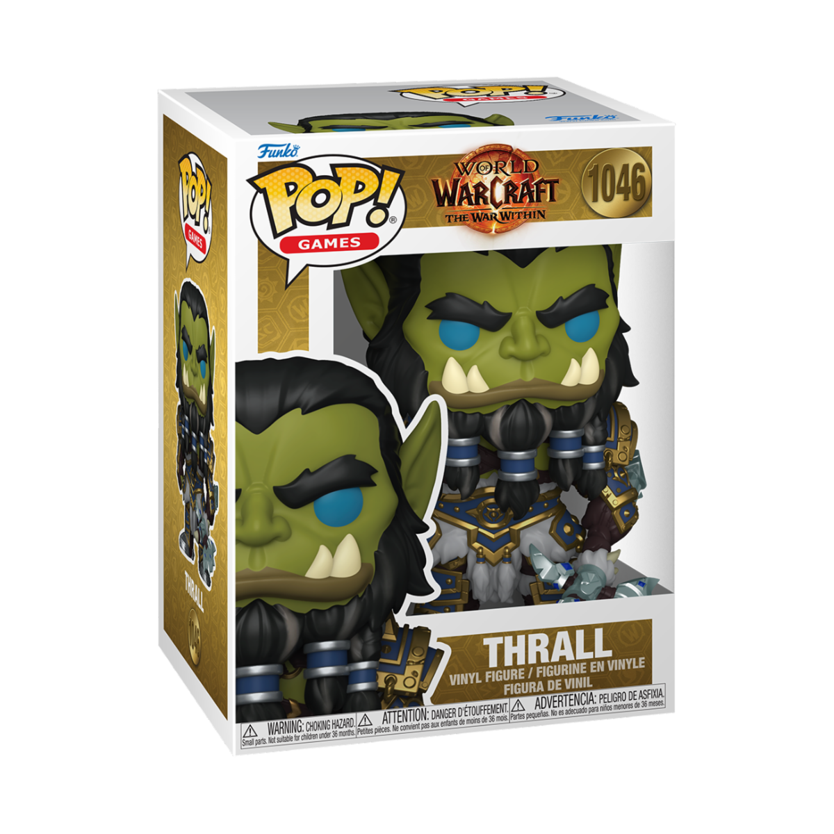 WORLD OF WARCRAFT - POP FUNKO VINYL FIGURE 1046 THRALL 9CM