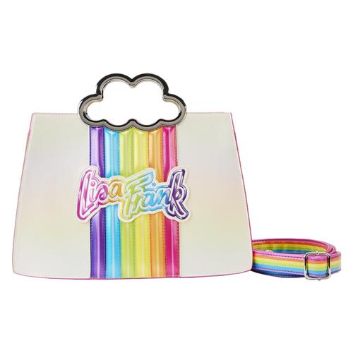 LISA FRANK - BORSA A TRACOLLA - RAINBOW CLOUD HANDLE CHAIN STRAP