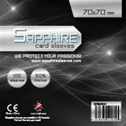 SAPPHIRE BLACK - 100 BUSTE PROTETTIVE 70X70MM