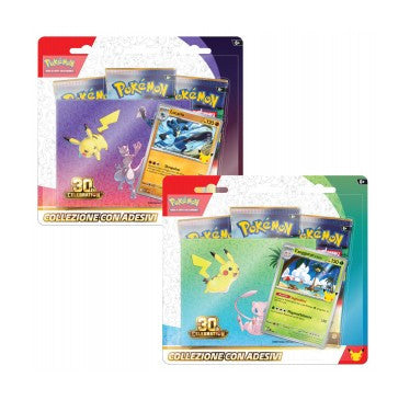 PK10449-I - POKEMON - POKEMON 30 ANNIVERSARIO - COLLEZIONE CON ADESIVI DELL'ESPANSIONE