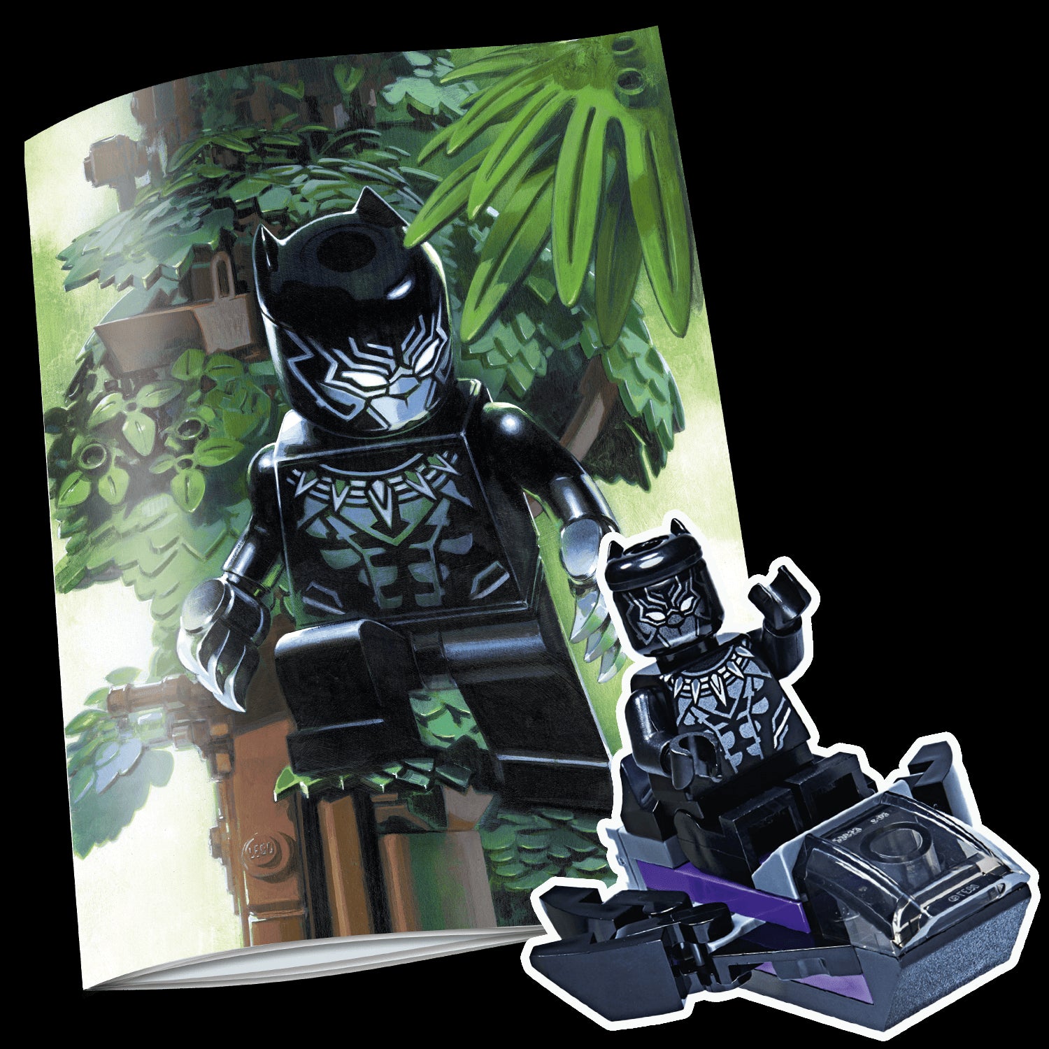 LEGO AVENGERS COMIC SPECIAL N.1 - BLACK PANTHER + JET - REGULAR