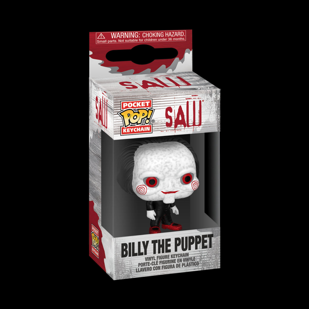 SAW: 10TH ANNIVERSARY - KEYCHAIN - BILLY 4CM