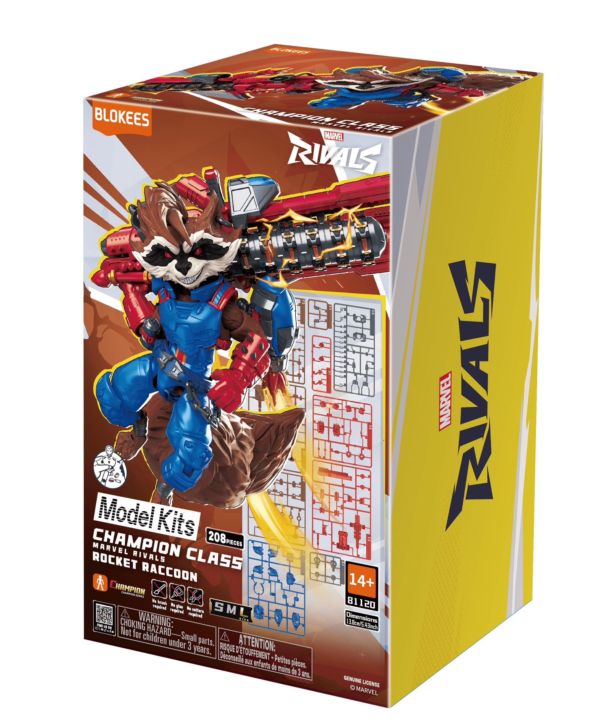 MARVEL RIVALS - CHAMPION CLASS 08 ROCKET - MODEL KIT
