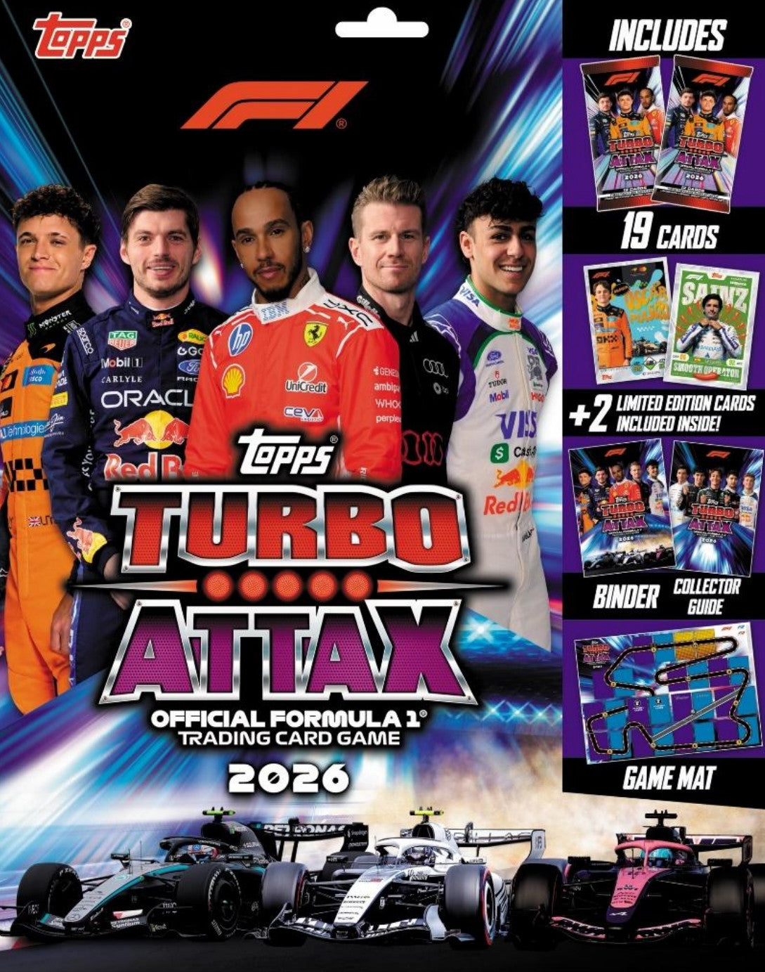 TOPPS - TURBO ATTAX - F1 2026 - STARTER PACK