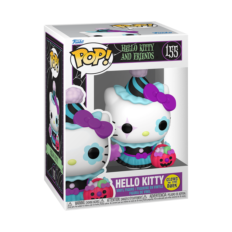 HELLO KITTY S9 - POP FUNKO VINYL FIGURE 155 HELLO KITTY (SPOOKY) (GW) REGULAR 9CM