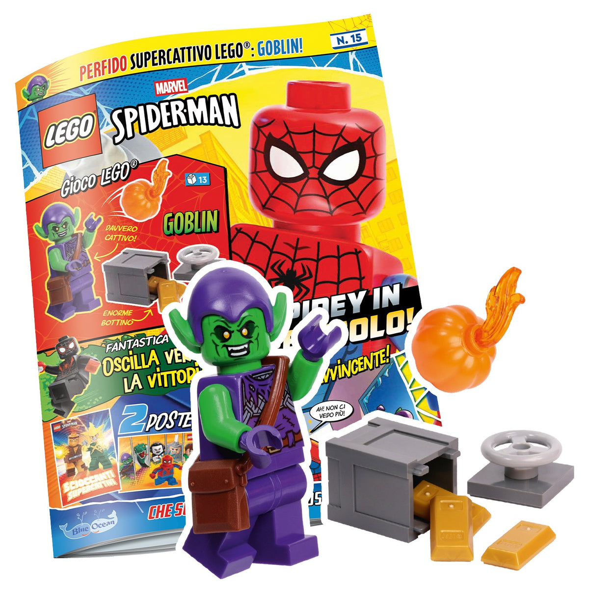 LEGO SPIDER-MAN N.15 - GREEN GOBLIN