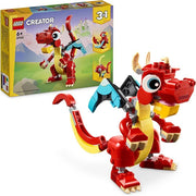 31145 - LEGO CREATOR - DRAGO ROSSO