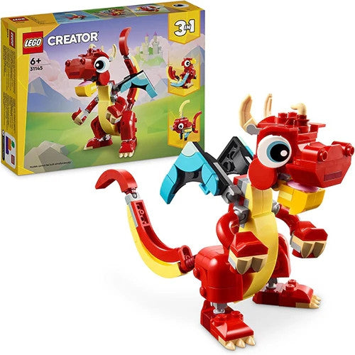 31145 - LEGO CREATOR - DRAGO ROSSO
