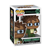 FUTURAMA S5 - POP FUNKO VINYL FIGURE 2208 HERMES CONRAD (WITH MUG) 9CM
