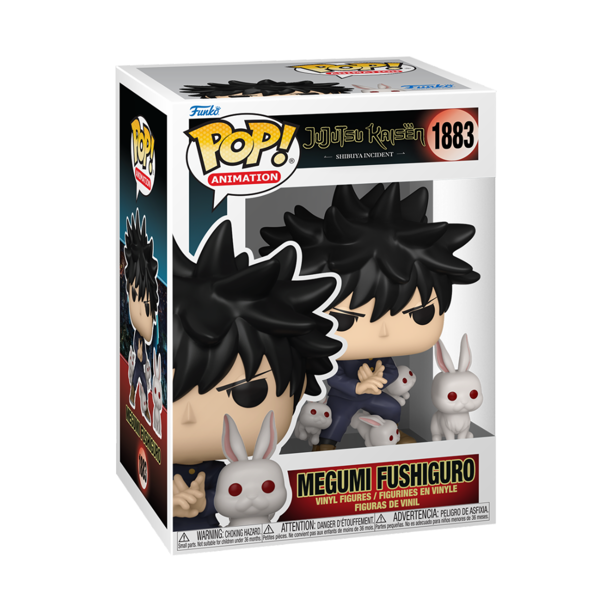 JUJUTSU KAISEN - POP FUNKO VINYL FIGURE 1883 MEGUMI (RABBIT) 9CM