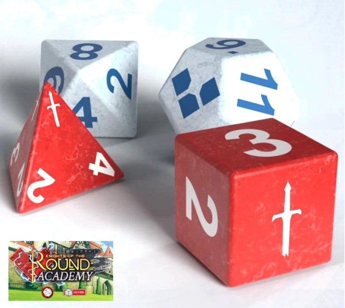 KNIGHTS OF THE ROUND: ACADEMY - SET DADI CUSTOM