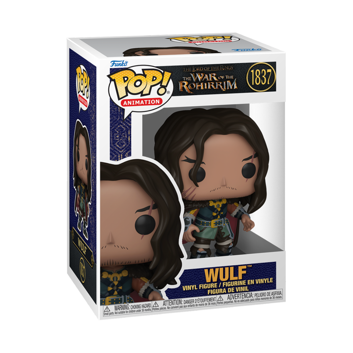 THE LORD OF THE RINGS: WAR OF ROHIRRIM - POP FUNKO VINYL FIGURE 1837 WULF 9CM