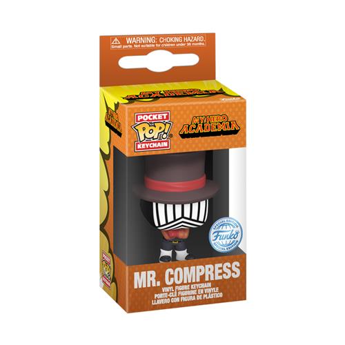 MY HERO ACADEMIA - KEYCHAIN - MR. COMPRESS (HIDEOUT) 4CM