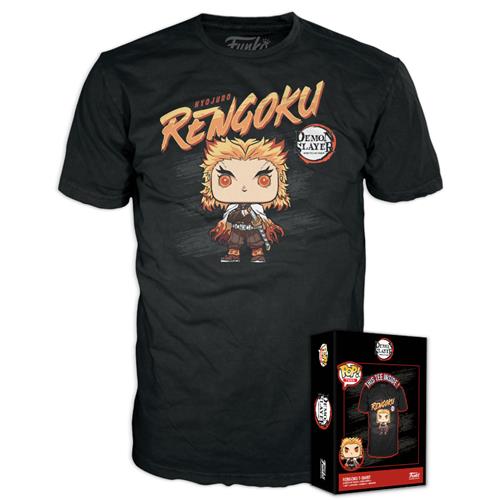 DEMON SLAYER - BOXED TEE - RENGOKU (T-SHIRT S)