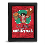 TGGKRA112 - ONE PIECE - BLACK KRAFT FRAME (15X20) - ALL I WANT FOR CHRISTMAS