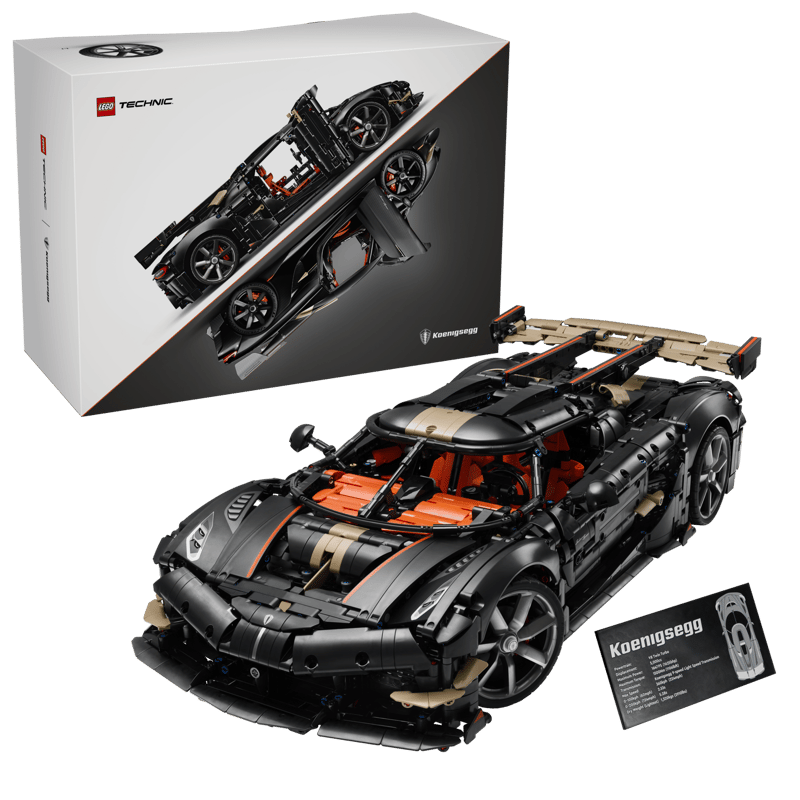 42232 - TECHNIC - HYPERCAR KOENIGSEGG SADAIR'S SPEAR
