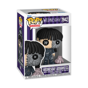 WEDNESDAY - POP FUNKO VINYL FIGURE 1942 WEDNESDAY ADDAMS WITH THING (PATCHWORK) 9CM