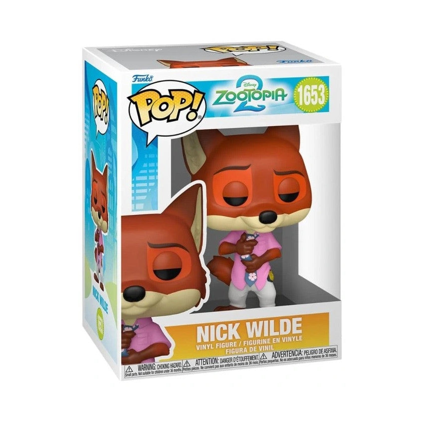 ZOOTOPIA 2 - POP FUNKO VINYL FIGURE 1653 NICK WILDE 9CM