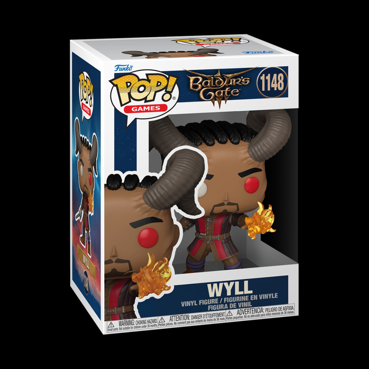 BALDUR'S GATE - POP FUNKO VINYL FIGURE 1148 WYLL 9CM