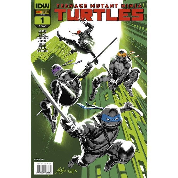 TEENAGE MUTANT NINJA TURTLES (2024) VOL.1 - REGULAR