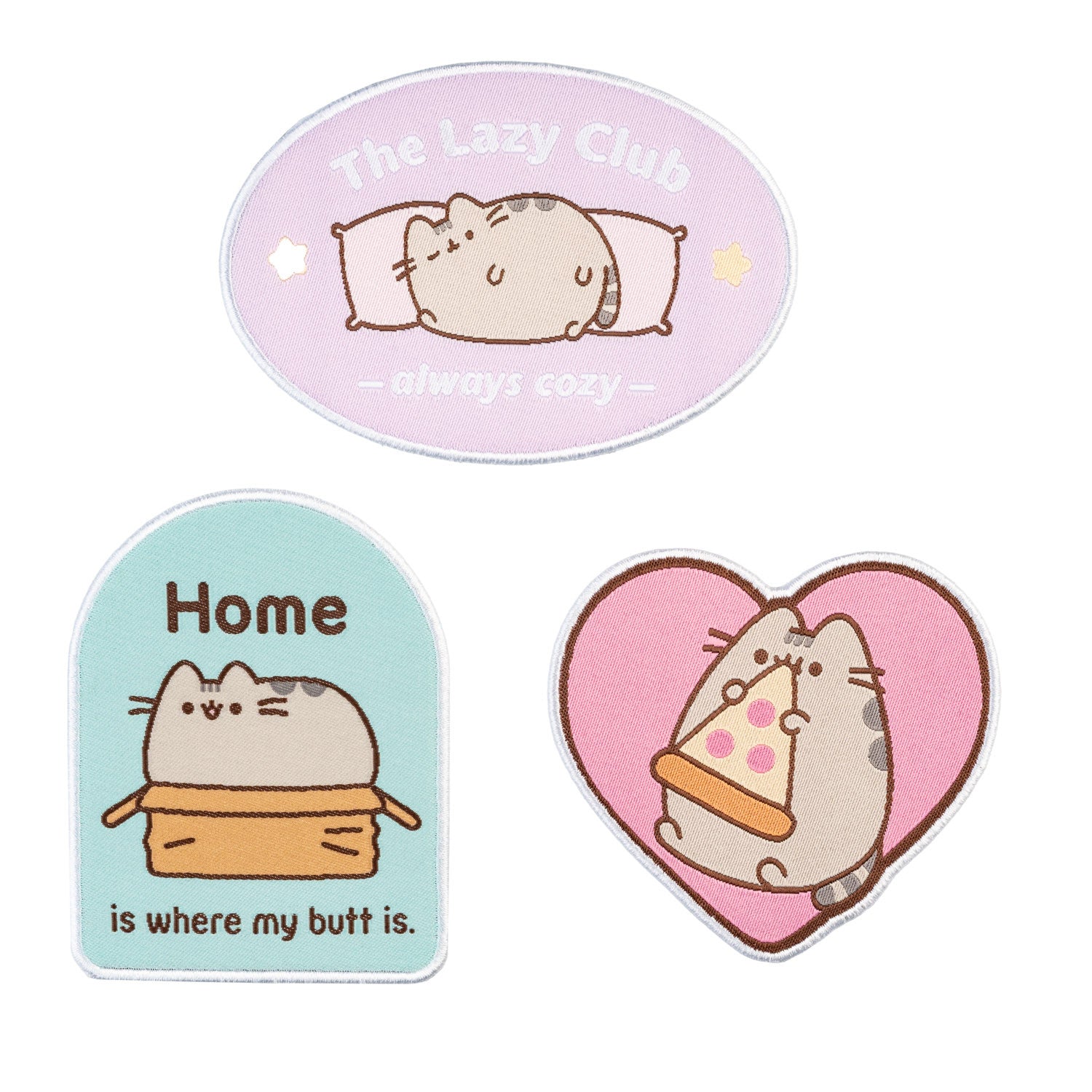 SETP07 - PUSHEEN THE CAT - SET 3 TOPPE - PUSHEEN