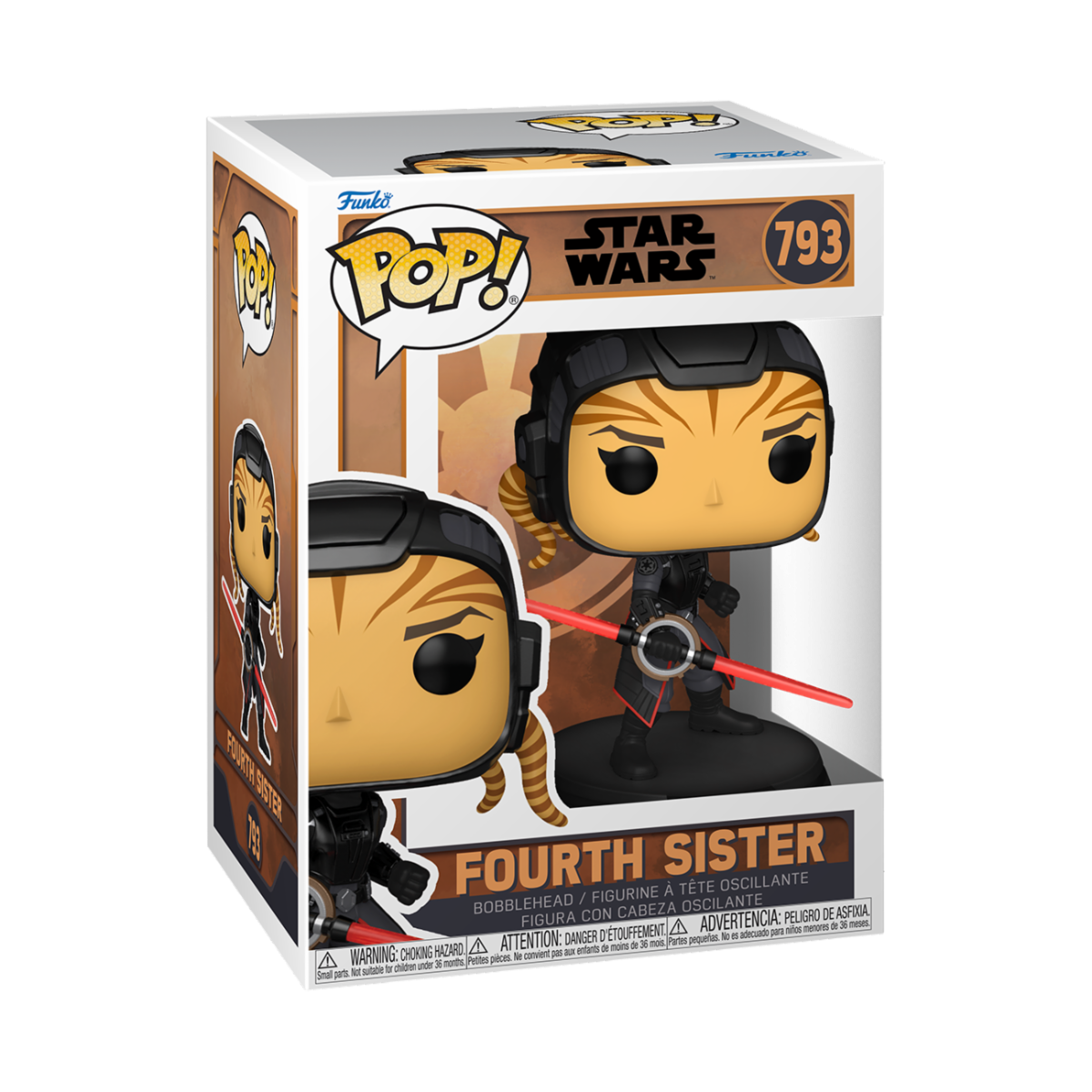 STAR WARS: TALES OF THE EMPIRE - POP FUNKO VINYL FIGURE 793 FOURTH SISTER 9CM