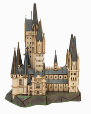 HARRY POTTER - HOGWARTS - THE ASTRONOMY TOWER - WOODEN SCENE