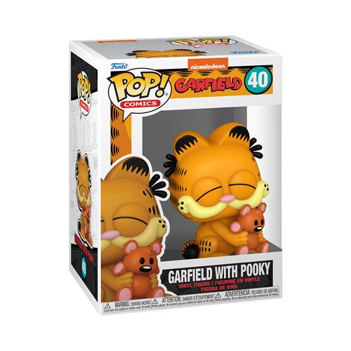 GARFIELD - POP FUNKO VINYL FIGURE 40 GARFIELD W/POOKY 9CM