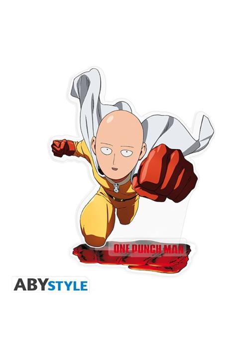 ABYACF066 - ONE-PUNCH MAN - ACRYL 2D PRINT FIGURE - SAITAMA 10CM