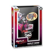 DC COMICS - POP FUNKO COMIC COVERS VINYL FIGURE 26 HARLEY QUINN (MAD LOVE) 9CM