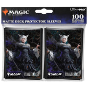 38702 - 100 DECK PROTECTOR SLEEVES - MAGIC: THE GATHERING - COMMANDER MASTER -FINAL FANTASY B