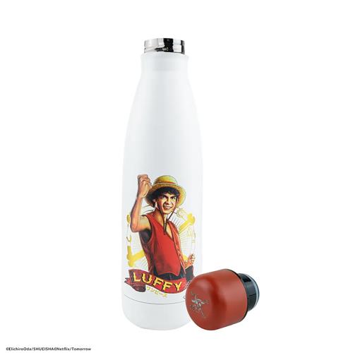 CR4090 - ONE PIECE: NETFLIX - BOTTIGLIA ISOTERMICA 500ML - LUFFY