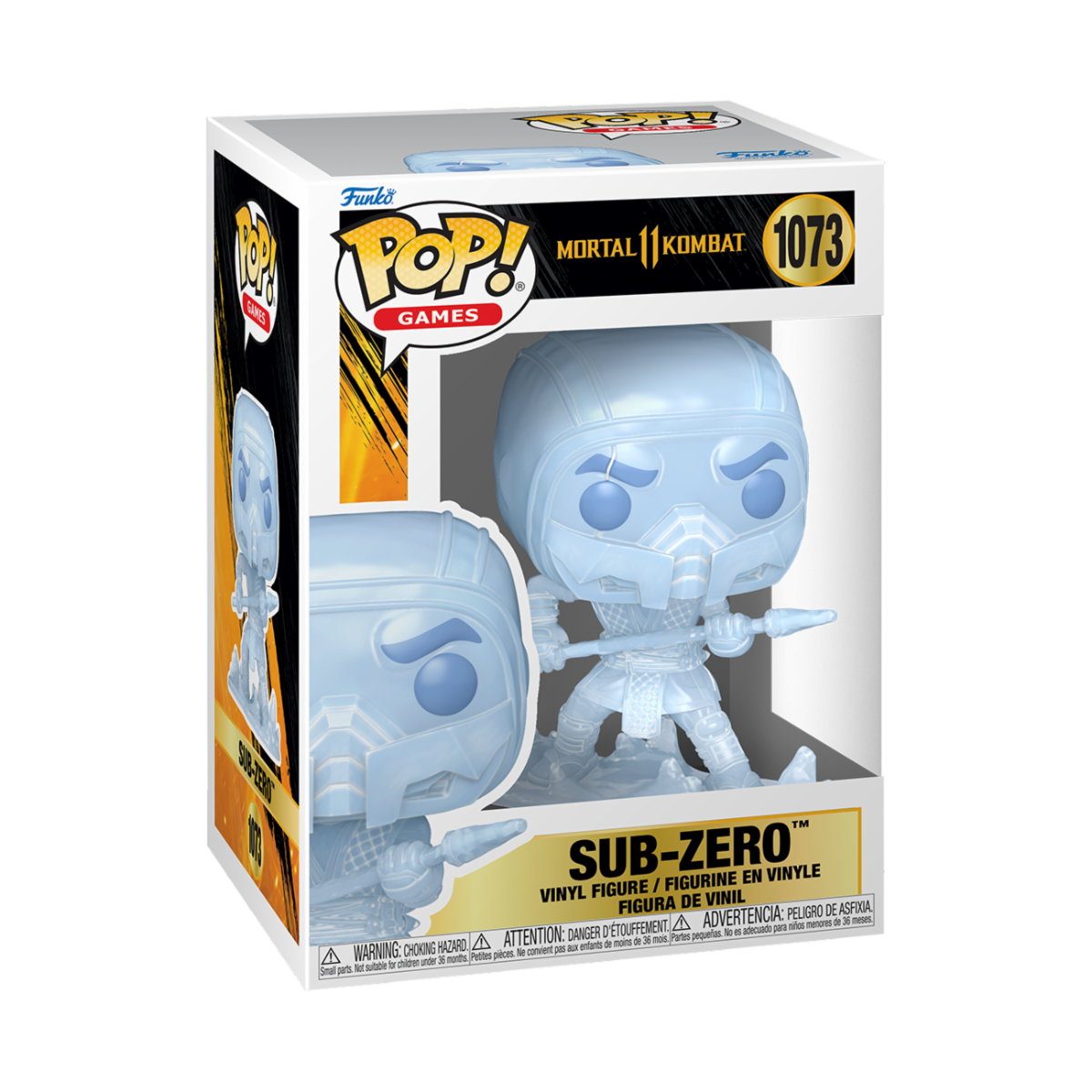 MORTAL KOMBAT - POP FUNKO VINYL FIGURE 1073 SUB-ZERO 9CM