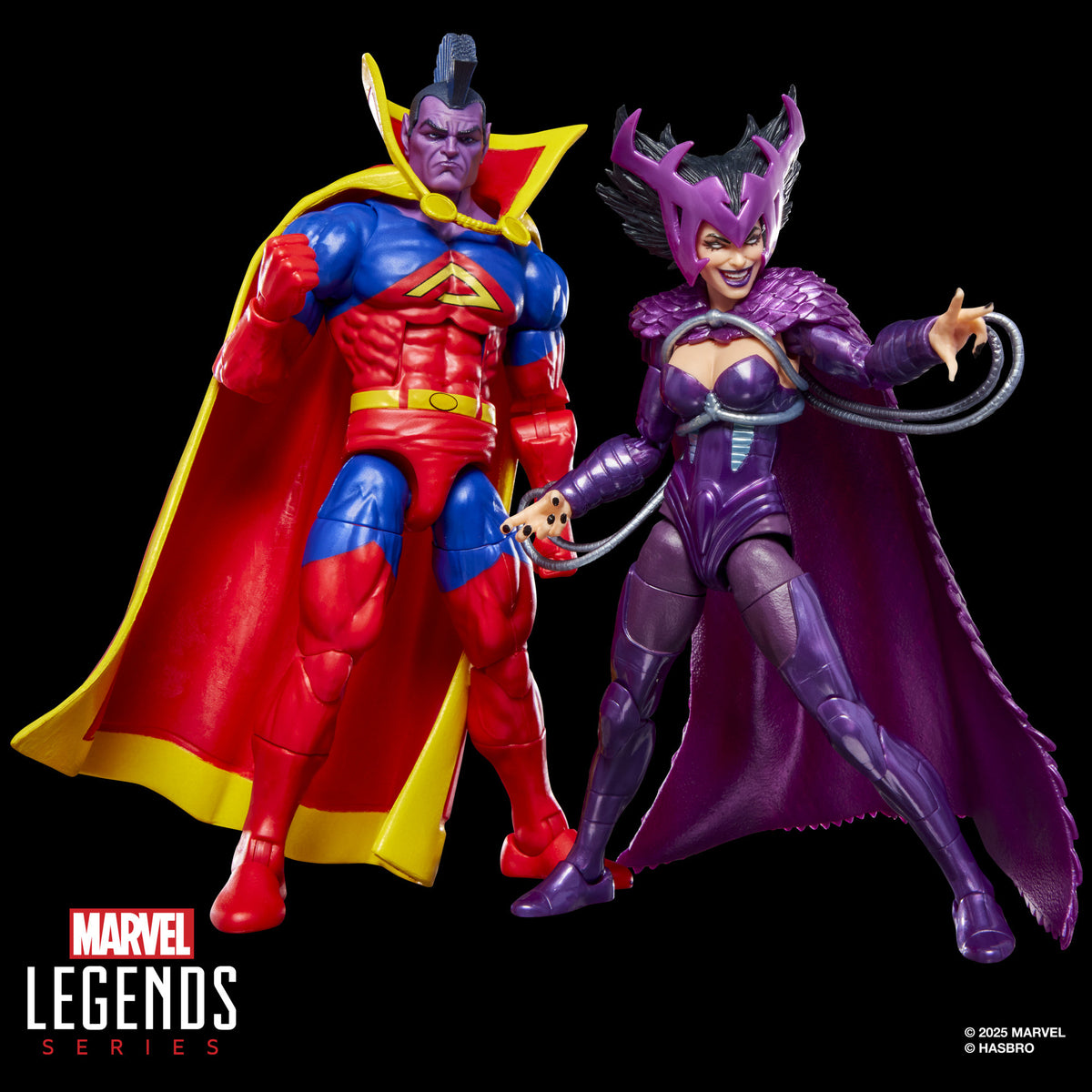 AVENGERS LEGENDS X-MEN - DEATHBIRD & MARVEL'S GLADIATOR - ACTION FIGURE 15CM