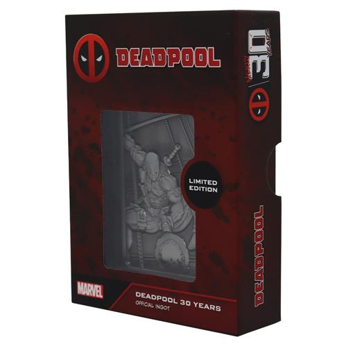 K-016 - MARVEL - METAL INGOT COLLECTIBLE - DEADPOOL ANNIVERSARY