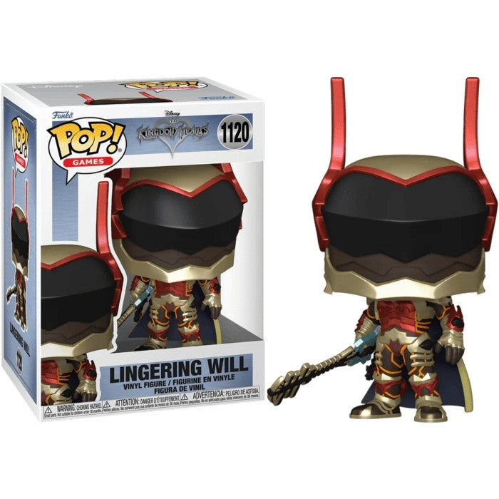 GAMING: KINGDOM HEARTS - POP FUNKO PLUS VINYL FIGURE 1120 LINGERING WILL 9CM
