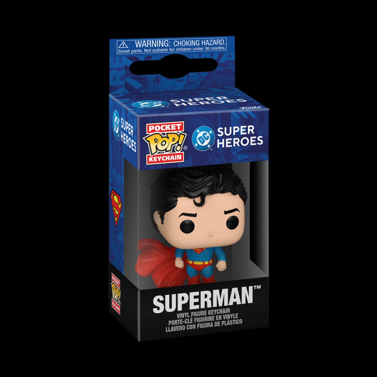 DC COMICS - KEYCHAIN - SUPERMAN 4CM