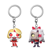 HAZBIN HOTEL - KEYCHAIN 2-PACK - CHARLIE & VAGGIE 2PK 4CM