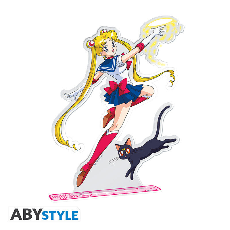 ABYACF213 - SAILOR MOON - ACRYL XXL - SAILOR MOON & LUNA